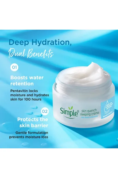 خرید و قیمت آبرسان شب Simple Simple Water Boost night cream سیمپل اصل