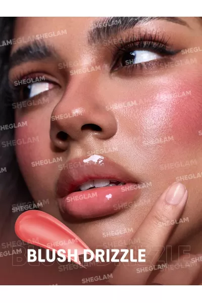  تصویر 6 : Sheglam شیگلم Blush Drizzle لیپ لامپر حجم دهنده بولد بوستر رنگ  
