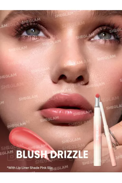  تصویر 7 : Sheglam شیگلم Blush Drizzle لیپ لامپر حجم دهنده بولد بوستر رنگ  