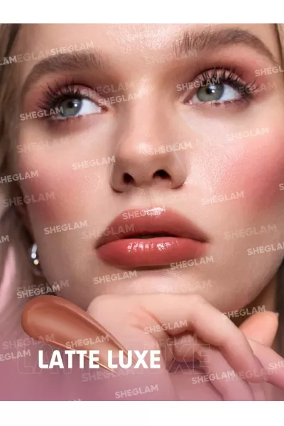  تصویر 6 : Sheglam شیگلم Latte Luxe لیپ لامپر حجم دهنده بولد بوستر رنگ  