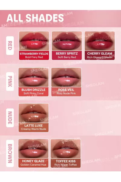  تصویر 7 : Sheglam شیگلم Latte Luxe لیپ لامپر حجم دهنده بولد بوستر رنگ  