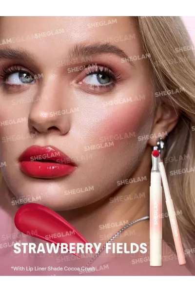  تصویر 6 : Sheglam شیگلم Strawberry Fields لیپ لامپر حجم دهنده بولد بوستر رنگ  