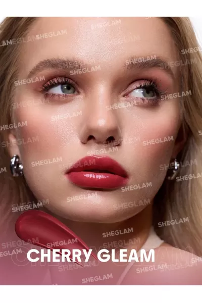  تصویر 6 : لیپ لامپر حجم دهنده بولد بوستر رنگ Cherry Gleam شیگلم Sheglam 