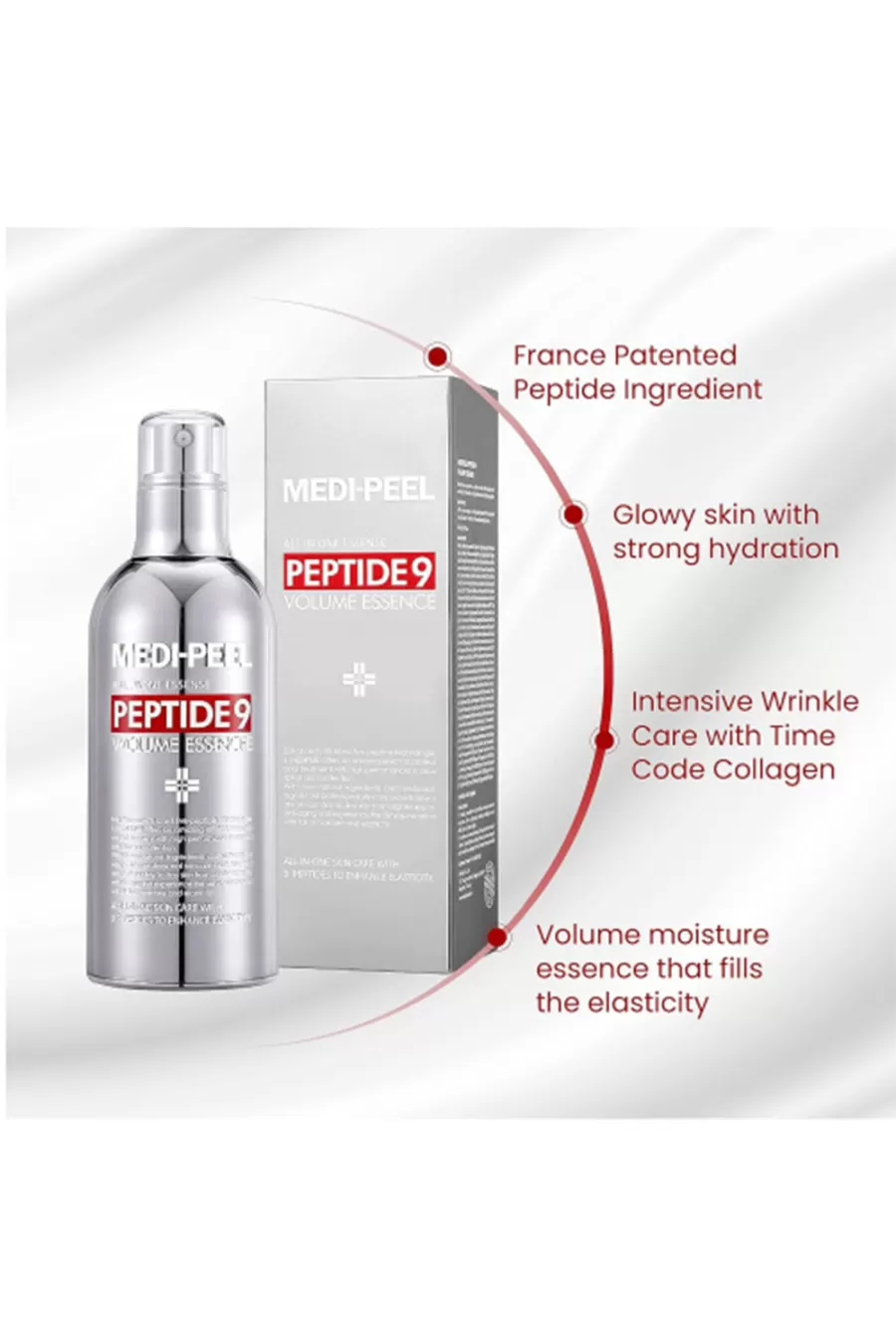 چطور بیشترین نتیجه را از اسنس ۹ پپتاید حجم دهنده مدی پیل Medi-Peel بگیریم چطور بیشترین نتیجه را از اسنس ۹ پپتاید حجم دهنده مدی پیل Medi-Peel بگیریم