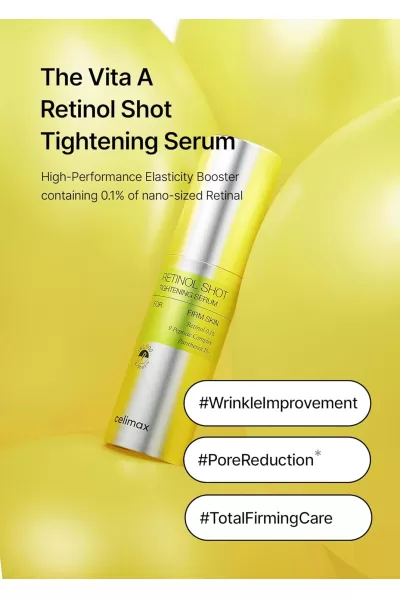  تصویر 1 : سرم رتینول + ۹ پپتاید سلیمکس Celimax 