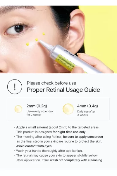  تصویر 3 : کرم رتینال شات ضدچروک و لیفت کننده سلیمکس Celimax 