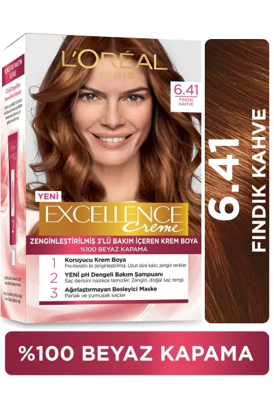 خرید و قیمت پک رنگ مو شماره L'Oreal Paris 6.41 لورال پاریس اصل