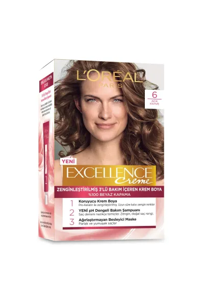  تصویر 1 : L'Oreal Paris لورال پاریس 6 پک رنگ مو شماره  