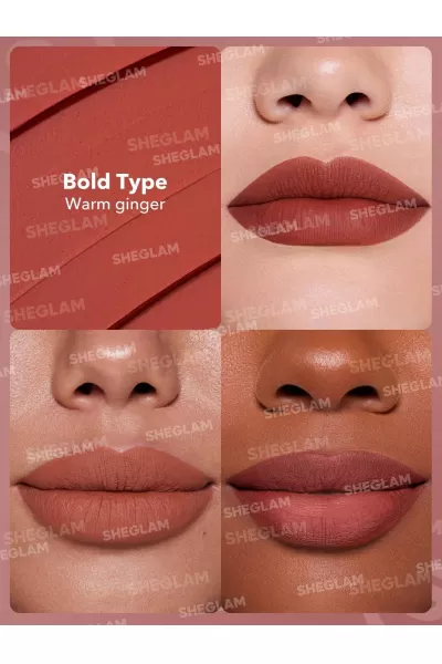  تصویر 1 : Sheglam شیگلم Blod Type رژلب مات دینامیت رنگ  