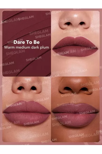  تصویر 1 : Sheglam شیگلم Dare To Be رژلب مات دینامیت رنگ  