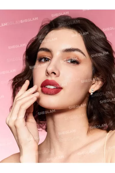  تصویر 2 : Sheglam شیگلم Cupid's Bow رژلب مات مخملی الماسی رنگ  