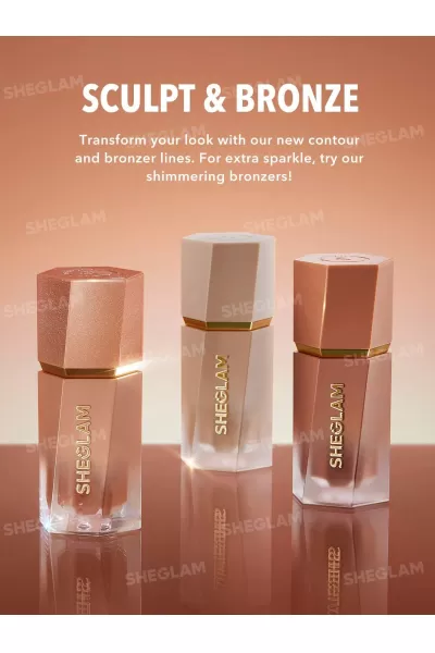  تصویر 9 : کانتور مایع رنگ Clay شیگلم Sheglam 