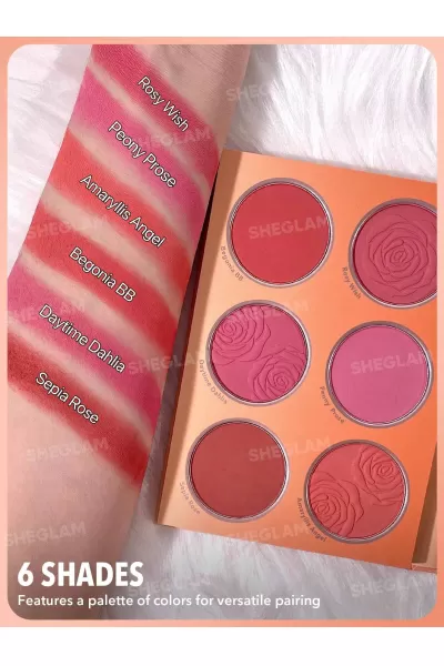  تصویر 2 : Sheglam شیگلم Multicolor پالت رژگونه رنگ  