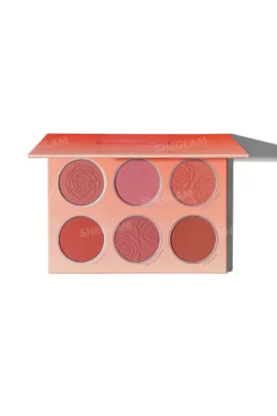 Sheglam شیگلم Multicolor پالت رژگونه رنگ 