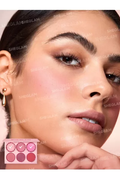  تصویر 4 : Sheglam شیگلم Blushing Bouquet پالت رژگونه رنگ  