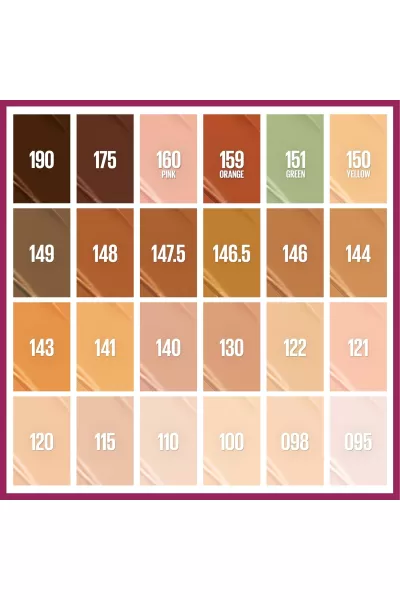 تصویر 4 : کانسیلر پددار ایج ریواند شماره 150 میبلین نیویورک Maybelline New York 