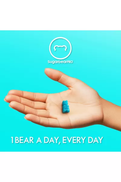  تصویر 1 : SugerBear شوگربیر  پاستیل وگان تقویت مو  