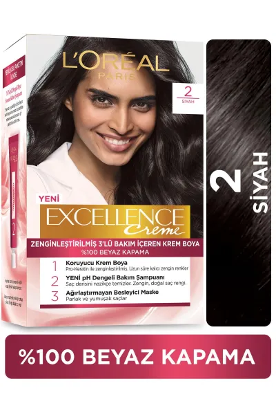 خرید و قیمت پک رنگ مو شماره L'Oreal Paris 2 لورال پاریس اصل