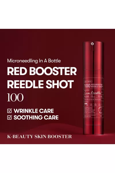  تصویر 1 : سرم میکرونیدلینگ بوستر دراگون ریدل شات 100 وی‌تی VT Cosmetics 