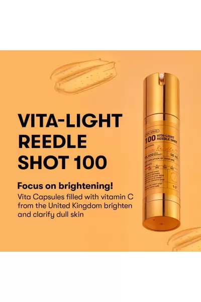  تصویر 1 : سرم میکرونیدلینگ ویتالایت ریدل شات 100 وی‌تی VT Cosmetics 