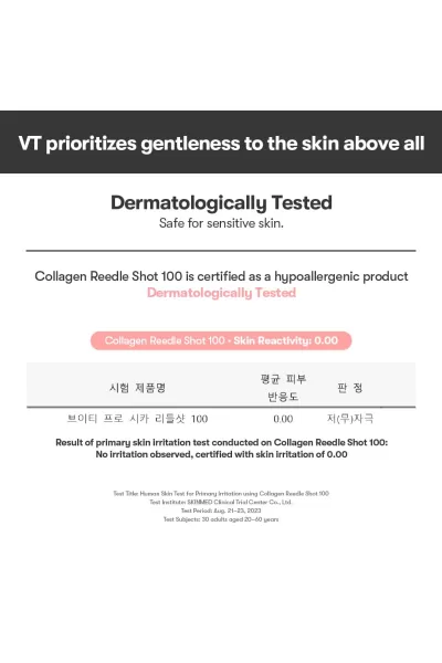  تصویر 7 : سرم میکرونیدلینگ کلاژن ساز ریدل شات 100 وی‌تی VT 