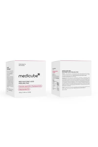  تصویر 5 : Medicube مدی کیوب  پد ضدجوش و لایه بردار سوکسینیک اسید  