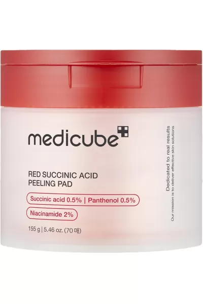خرید پد ضدجوش و لایه بردار سوکسینیک اسید مدی کیوب Medicube