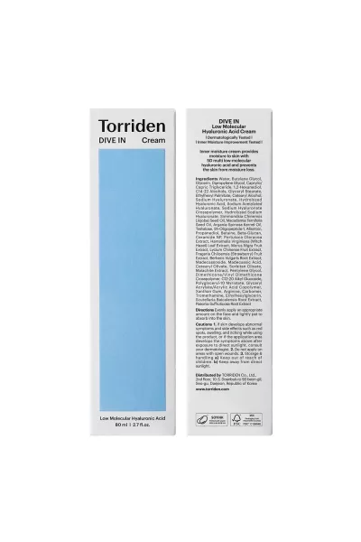  تصویر 1 : کرم آبرسان و مرطوب کننده توریدن Torriden 