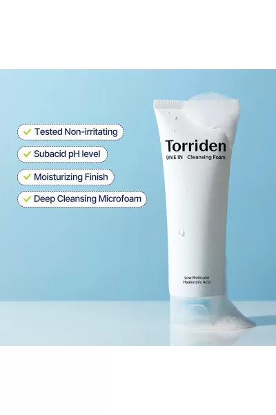  تصویر 7 : فوم شست و شو هیالورونیک اسید توریدن Torriden 