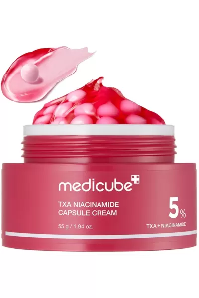 خرید و قیمت کرم کپسولی ترانگزامیک اسید[برطرف کننده لک و روشن کننده] Medicube  مدی کیوب اصل