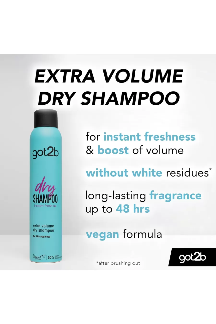 معرفی شامپو خشک حجم دهنده extra volume با طراوت فوری گات تو بی Got2b معرفی شامپو خشک حجم دهنده extra volume با طراوت فوری گات تو بی Got2b