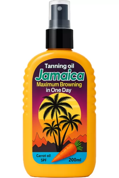 خرید روغن آفتاب برنزه کننده هویج جامایکا Jamaica