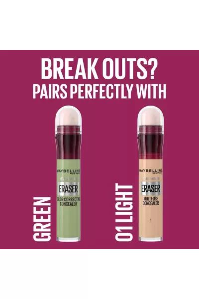  تصویر 4 : کانسیلر آنتی ایج رنگ 01 Light میبلین نیویورک Maybelline New York 
