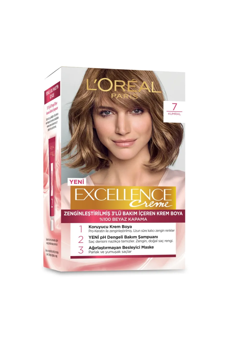 معرفی پک رنگ مو شماره 7 لورال پاریس L'Oreal Paris