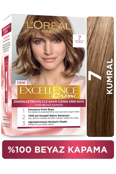 خرید و قیمت پک رنگ مو شماره L'Oreal Paris 7 لورال پاریس اصل