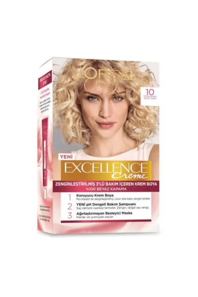  تصویر 1 : L'Oreal Paris لورال پاریس 10 پک رنگ مو شماره  