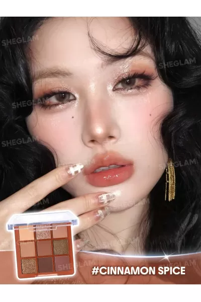  تصویر 2 : Sheglam شیگلم  پالت سایه دارچین  