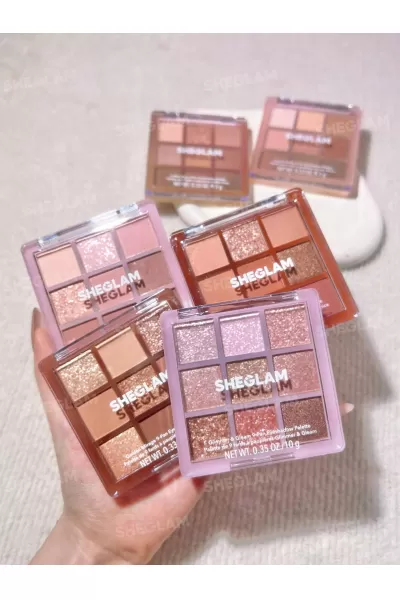  تصویر 2 : Sheglam شیگلم  پالت سایه مات  
