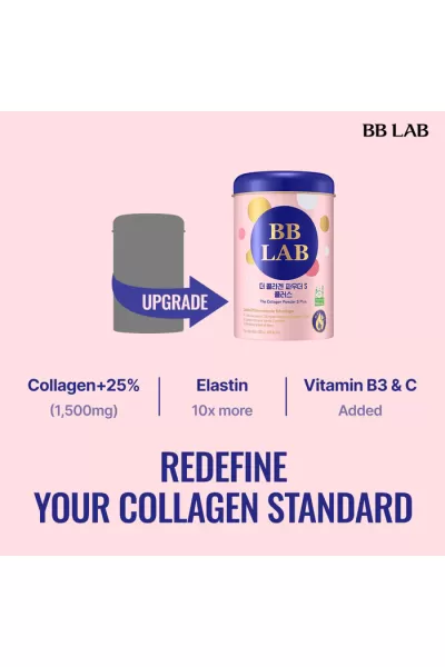  تصویر 5 : پودر کلاژن کره‌ای ریز مولکول S+ بِ‌بِ لَب BB LAB 