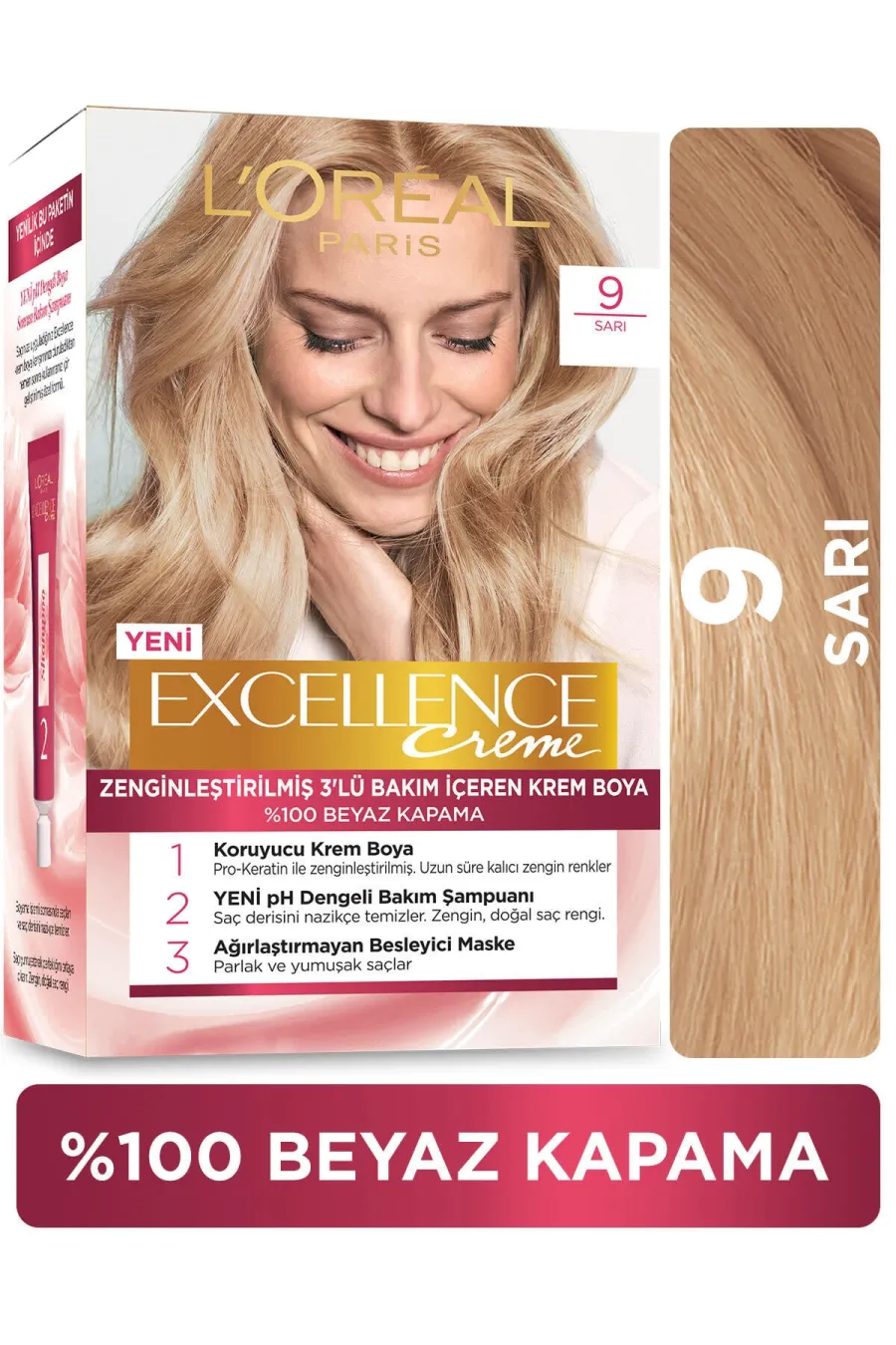 ارزش خرید پک رنگ مو شماره 9 لورال پاریس L'Oreal Paris ارزش خرید پک رنگ مو شماره 9 لورال پاریس L'Oreal Paris
