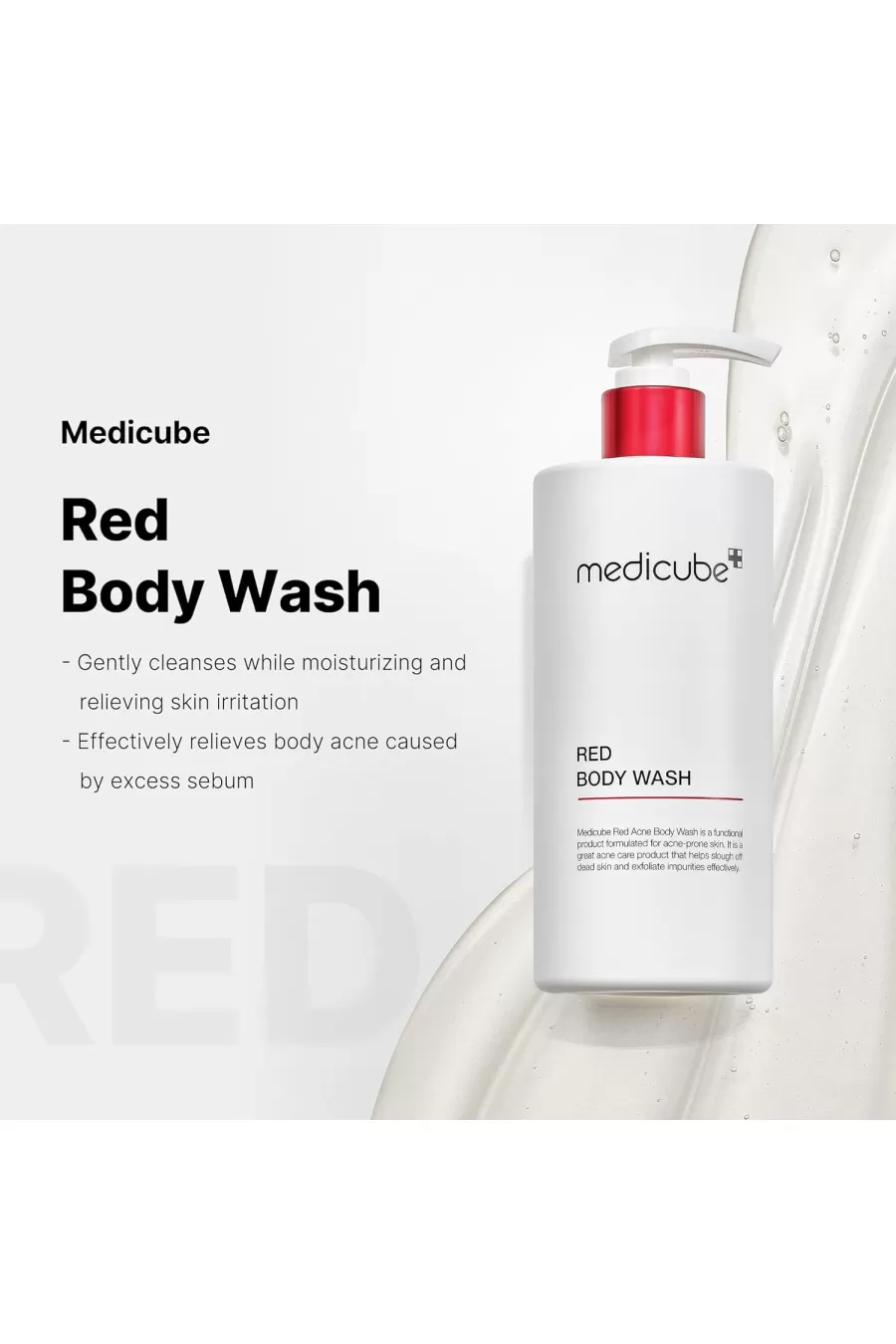 معرفی شوینده برطرف کننده آکنه بدن مدی کیوب Medicube در نمای تبلیغاتی محصول معرفی شوینده برطرف کننده آکنه بدن مدی کیوب Medicube در نمای تبلیغاتی محصول