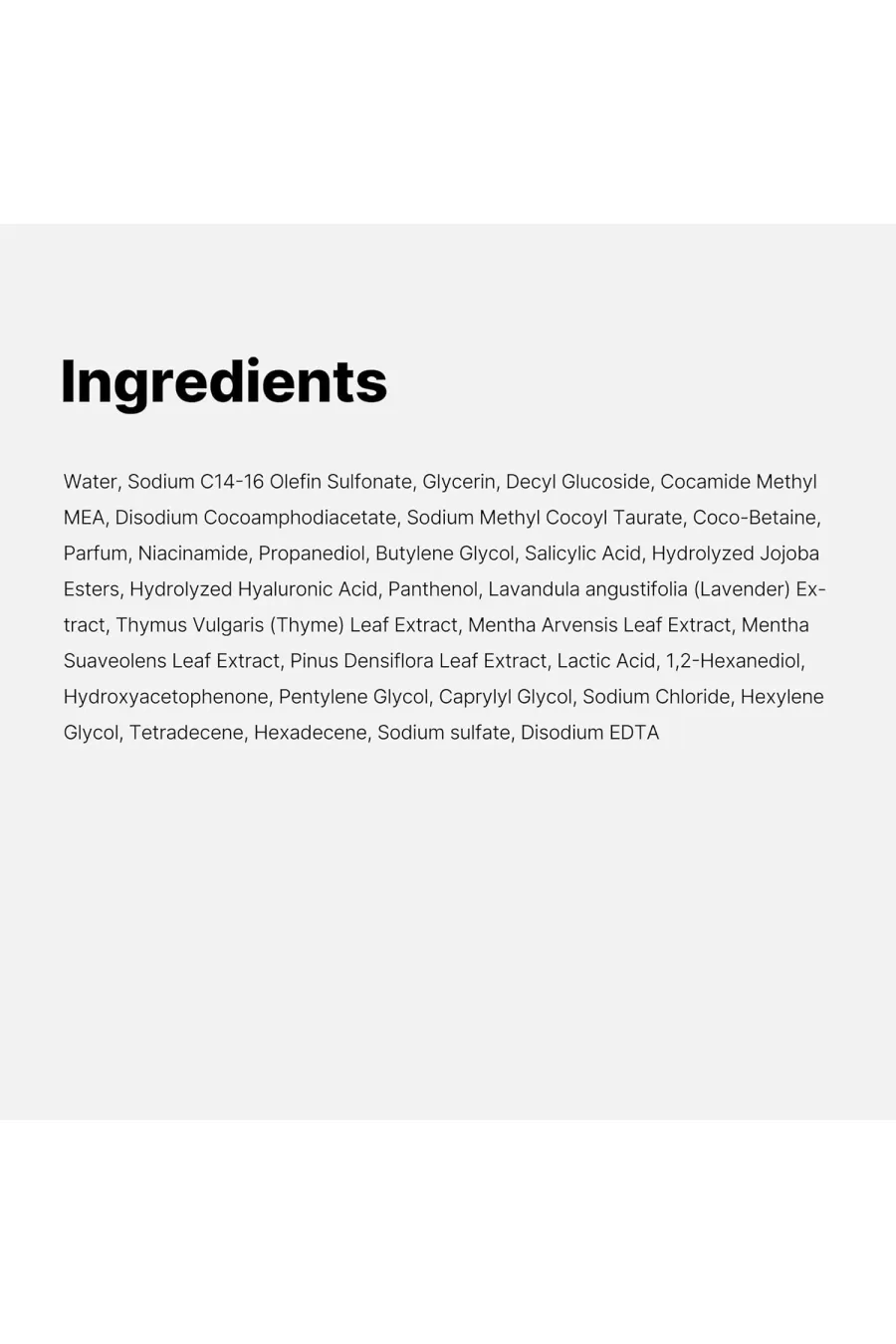 فرمولاسیون شوینده برطرف کننده آکنه بدن مدی کیوب Medicube با ترکیبات پاککننده و مراقبتی فرمولاسیون شوینده برطرف کننده آکنه بدن مدی کیوب Medicube با ترکیبات پاککننده و مراقبتی