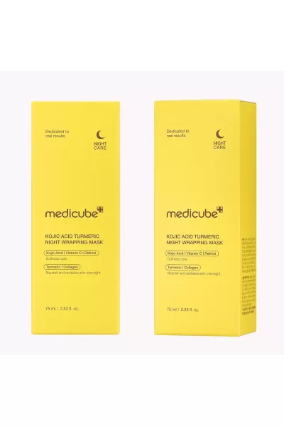  تصویر 8 : Medicube مدی کیوب  ماسک شب پیلاف کوجیک اسید + زردچوبه  