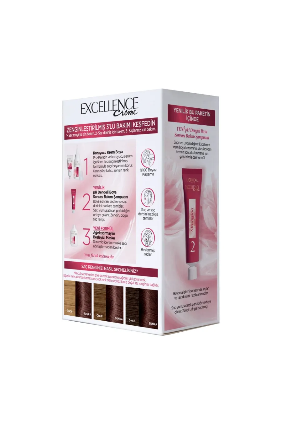 سؤالات متداول پک رنگ مو شماره لورال پاریس L'Oreal Paris