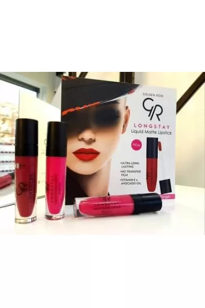  تصویر 1 : Golden Rose گلدن رز 17 رژلب مات شماره  