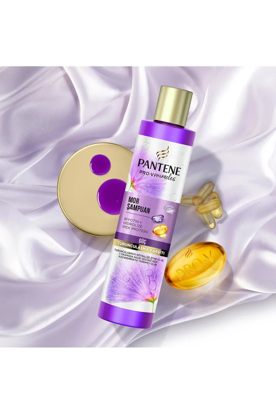 معرفی شامپو بنفش ضد زردی موهای رنگ شده فاقد سولفات پانتن Pantene معرفی شامپو بنفش ضد زردی موهای رنگ شده فاقد سولفات پانتن Pantene