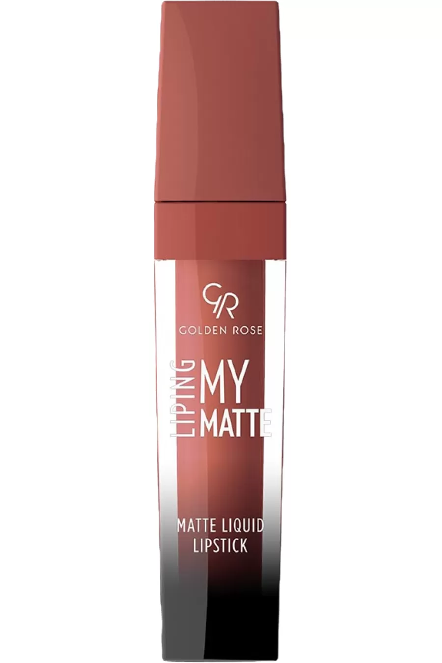 ویژگی‌های رژلب مایع مات و مخملی شماره ۱۸ گلدن رز Golden Rose سری Liping My Matte