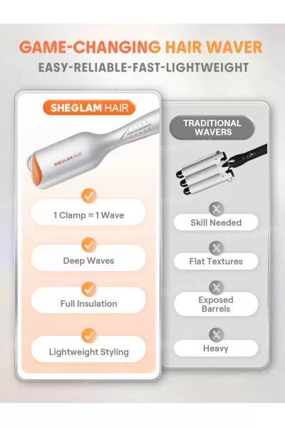  تصویر 6 : Sheglam شیگلم  دستگاه فر ساحلی  