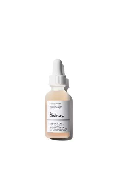  تصویر 1 : سرم لایه بردار لاکتیک اسید ۵ درصد + هیالورونیک اسید اوردینری The Ordinary 