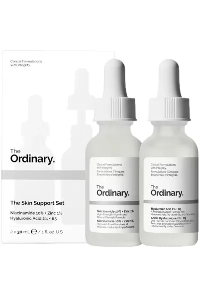 خرید و قیمت پک سرم نیاسینامید + هیالورونیک اسید The Ordinary  اوردینری اصل